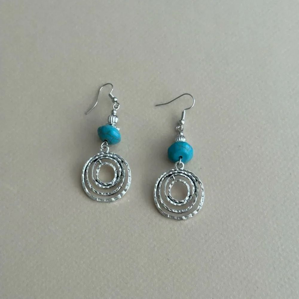 Boho Dangle Earrings S1209 - Picture 2 of 3
